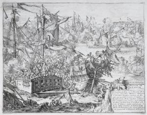De HOOGHE Romeyn 1645-1708,Victoire de Lepanto,1670-1699,Gonnelli IT 2023-05-23