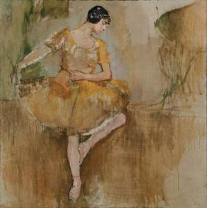 de JONG Betty 1881-1917,danseuse jaune,Rossini FR 2007-05-24