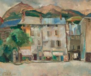 de JONG Germ 1886-1967,Embrun,1934,AAG - Art & Antiques Group NL 2023-06-19