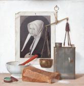 DE JONG Gerrit 1905-1978,A still life of a white bowl,1944,Venduehuis NL 2019-05-22