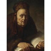 de JOUDERVILLE Isaac 1613-1645,a portrait of an old woman holding a book,1630,Sotheby's 2006-05-09