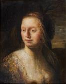 de JOUDERVILLE Isaac 1613-1645,Portrait de femme en buste,Piasa FR 2013-11-15