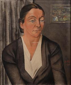 De KAT Anne Pierre 1881-1968,Portrait d'une dame,1931,Campo & Campo BE 2023-10-24