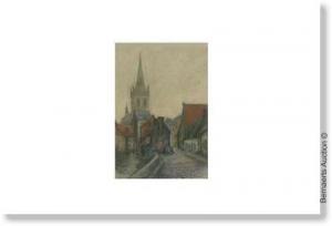 DE KEISER Rene,´La rue dupoirier à Louvain´ (1927),Bernaerts BE 2008-10-20