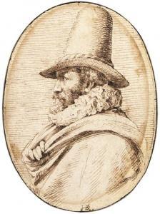 de KEYSER Hendrick 1565-1621,Self-portrait in a hat,Christie's GB 2001-01-24