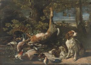 de KONINCK David 1636-1660,STILL LIFE WITH GAME,Sotheby's GB 2012-01-26