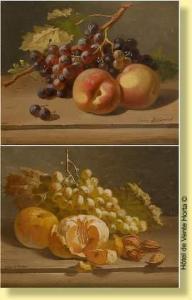 DE KONINCK Louis 1866-1937,Nature morte aux raisins bleus,Horta BE 2009-06-15