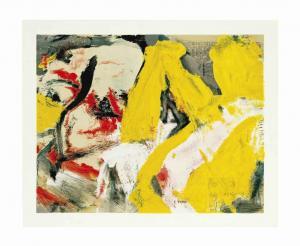 De KOONING Willem 1904-1997,The Man and The Big Blonde,1982,Christie's GB 2015-07-14