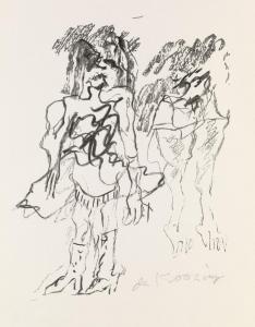 De KOONING Willem 1904-1997,Two Women,1973,Swann Galleries US 2017-05-11