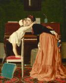 de LA BRÉLY Auguste 1838-1906,First a kiss,1864,Bonhams GB 2018-11-07