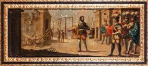 de la CORTE Juan 1597-1660,Felipe II supervisando las obras,Goya Subastas ES 2021-05-06