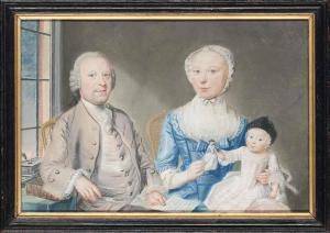 de LA CROIX Pieter Frederik,A family group portrait of Johan Hendrik de Vliege,Christie's 2014-10-01