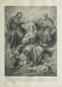 de la CRUZ Manuel 1750-1792,Coronación de la Virgen,Alcala ES 2020-07-08
