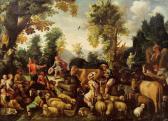 DE LA FUENTE juan leandro 1600-1654,Ankunft Jakobs bei Laban und seinen Töch,im Kinsky Auktionshaus 2007-10-23