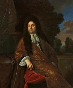 de LA HAYE Reinier 1640-1695,Portrait of a Man,1692,Van Ham DE 2020-05-28