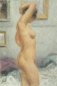 de LA HOUGUE Jean 1874-1959,Femme nue,Bonhams GB 2015-03-18