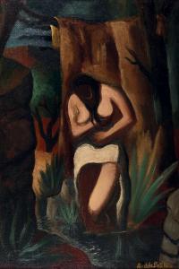 DE LA PATELLIERE Amedee 1890-1932,La baigneuse aux aloès,1925,De Maigret FR 2023-12-20