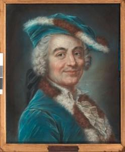de LA TOUR Maurice Quentin 1704-1788,Portrait du comte de Lombillon d'Abanc,Pierre Bergé & Associés 2016-12-14