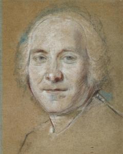 de LA TOUR Maurice Quentin 1704-1788,Study for a portrait of a Gentleman,Sotheby's GB 2023-06-14