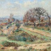 DE LA VILLEON Emmanuel 1858-1944,French autumn landscape,Bruun Rasmussen DK 2015-03-23