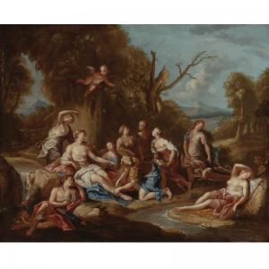 de LAFOSSE Charles 1636-1716,DIANA AND HER NYMPHS BATHING,Sotheby's GB 2007-01-27