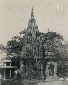de LAGRANGE Alexis,Temple hindou moderne à Mirzapour, Inde,1851,Millon & Associés 2021-06-02