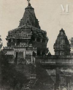 de LAGRANGE Alexis 1825-1917,Temple hindou moderne à Odeypour (Hindoustan), ,1851,Millon & Associés 2021-06-02