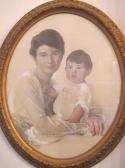 DE LALANCY M 1900,Portrait d'une mère et son fils,Galartis CH 2014-09-06