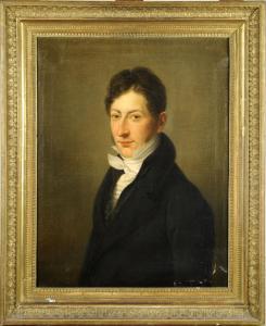 de LANDTSHEER Jean Baptiste 1797-1845,Portrait d'Homme,1815,Galerie Moderne BE 2012-11-20