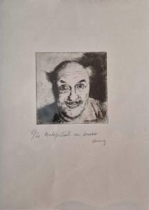 DE LANNOY RENE 1907-1985,Autoportrait au sourire,Rossini FR 2024-01-16