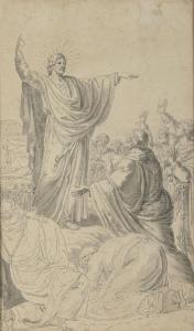 DE LARUE Louis Felix 1730-1777,Le Sermon de la montagne,Etienne de Baecque FR 2023-12-01