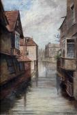 DE LASAUX M.W,River Stour,Canterbury,1879,Canterbury Auction GB 2012-05-22