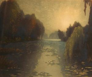 de LATENAY Gaston 1859-1943,The Pond,1912,Bonhams GB 2011-11-13