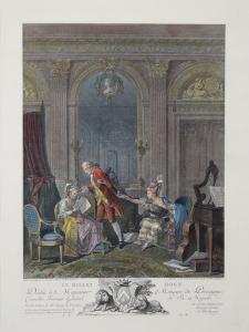 de LAUNAY Nicolas 1739-1792,Le Billet Doux,Ro Gallery US 2023-05-13