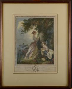de LAUNAY Nicolas 1739-1792,Le Chiffre De'Amour,David Lay GB 2017-10-26