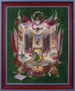De Laurent Commines 1960,Sala della corte della Zarina,Wannenes Art Auctions IT 2019-12-12