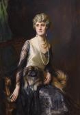 de Lazlo Philip 1869-1937,A portrait of Mrs. Frederick L. Pratt, neé Miss Je,1928,Bonhams 2013-11-06
