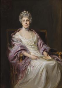 de Lazlo Philip 1869-1937,A portrait of Mrs. Robert Livingston Fryer, neé Mi,1923,Bonhams 2012-10-31