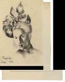 De LEMPICKA Tamara 1898-1980,Portrait de femme,1934,Christie's GB 2011-09-20