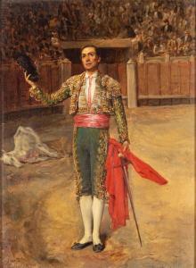 DE LEON Y ESCOSURA Ignacio 1834-1901,The Toreador,1867,Hindman US 2023-10-20