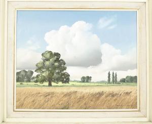 DE LIEVIN André 1910-1976,En Beauce, French Landscape,Simon Chorley Art & Antiques GB 2020-07-22