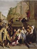 de LIGNIS Pietro 1577-1627,The Adoration of the Magi,Christie's GB 2006-12-08