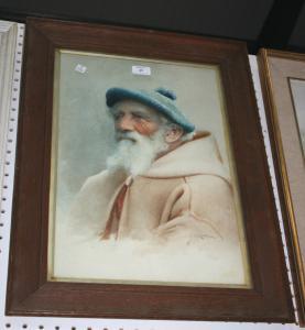 DE LINA G,Head and Shoulders Portrait of a Bearded Gentleman,Tooveys Auction GB 2009-08-12