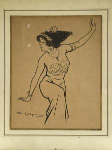 de LOSQUES Daniel Thouroude 1880-1915,l'actrice et danseuse Régina BADET,1913,Neret-Minet 2023-01-24