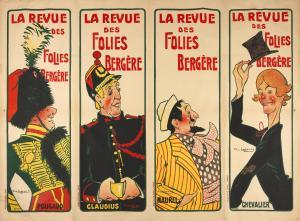 de LOSQUES Daniel Thouroude 1880-1915,LA REVUE DES FOLIES BERGERE,Bonhams GB 2024-02-01