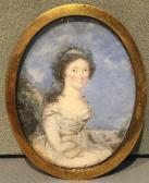 de LOUTHERBOURG Philip Jakob II 1740-1812,Young Lady,Rowley Fine Art Auctioneers GB 2016-08-30