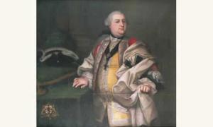 de LOVINFOSSE Pierre Michel,« Portrait du Comte de Hoensbroeck », Toile.,Coutau-Begarie 2001-05-28