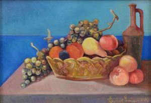 DE LUCIA Edoardo 1938,Cesto di frutta,2000,Meeting Art IT 2022-07-12