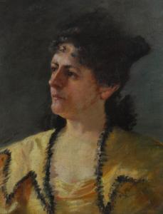 de MADRAZO Y GARRETA Raimundo 1841-1920,Ritratto di donna,Galleria Pananti Casa d'Aste IT 2019-06-14