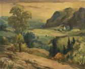 de MAINE Harry 1880-1952,House Nestled Among the Hills,Hindman US 2012-05-23